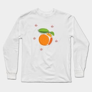 Fresh Orange Long Sleeve T-Shirt